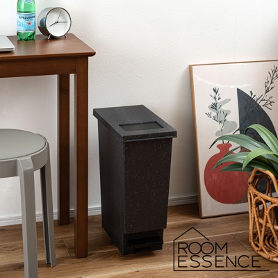 2WAY 北歐風附蓋簡約垃圾桶 20L (共2色)