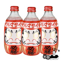 日本達摩汽水3件組