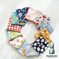 +ima WAFUKA 有機棉可愛動物方巾 (共5款)